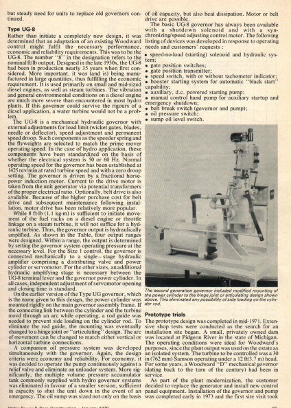 Article on the Woodward Model UG-8 Governor     Page two 